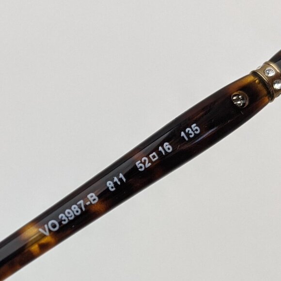 🕶️ Vogue VO3987-B 811 Burgundy Cat Eye Eyeglasses 52/16-135 / JLE524 🕶️​ - Picture 8 of 8